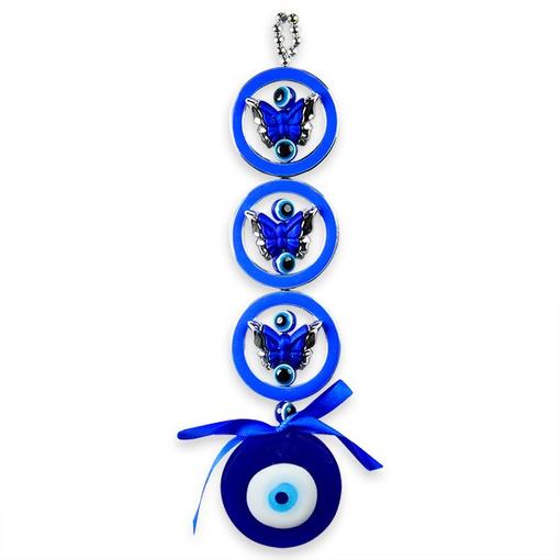 Butterflies Evil Eye Wall Hanging